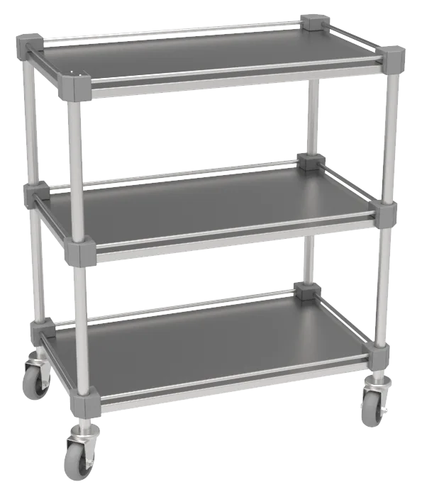Carrinho auxiliar BAC Basic Auxiliary Cart 001 da Udow Tecnologia