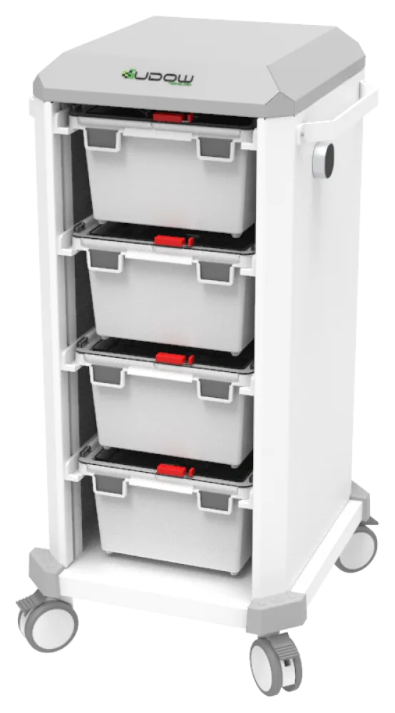 Carrinho de transporte BTC Basic Transport Cart 004 da Udow Tecnologia