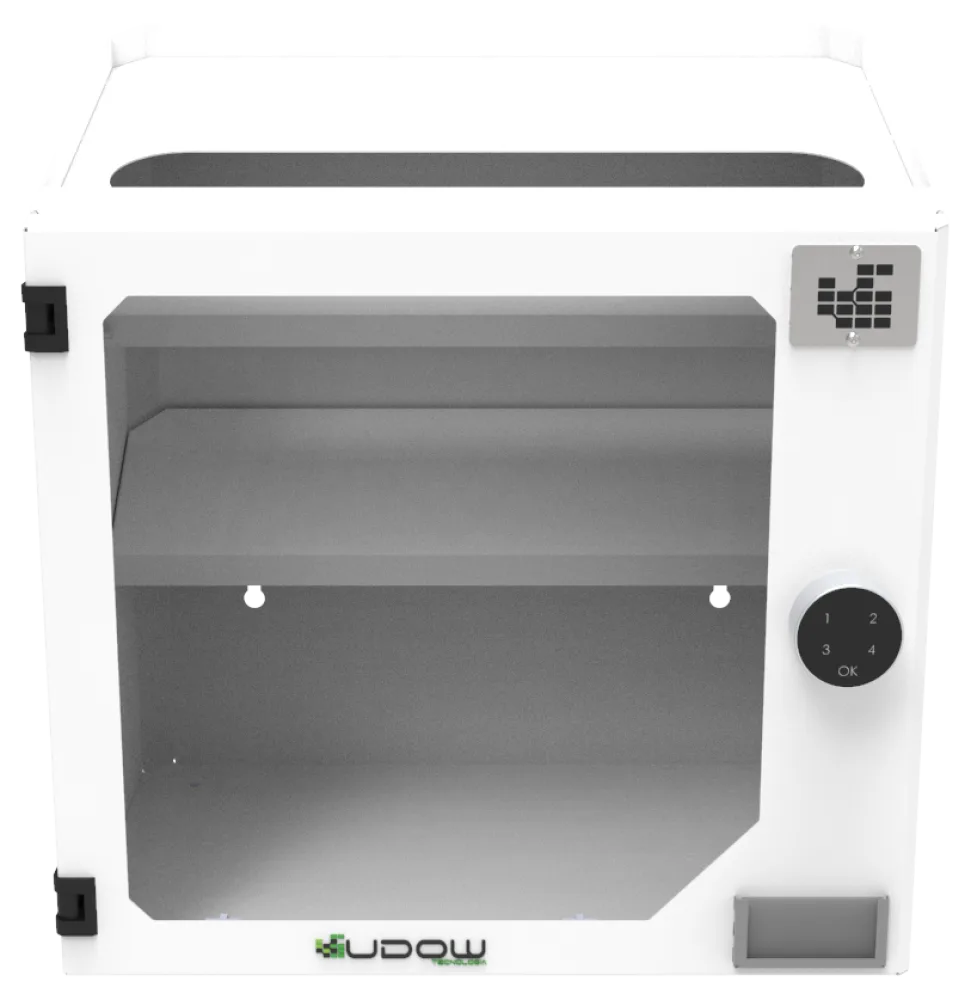 Caixa de devolução segura SRB Safe Return Box 001 da Udow Tecnologia