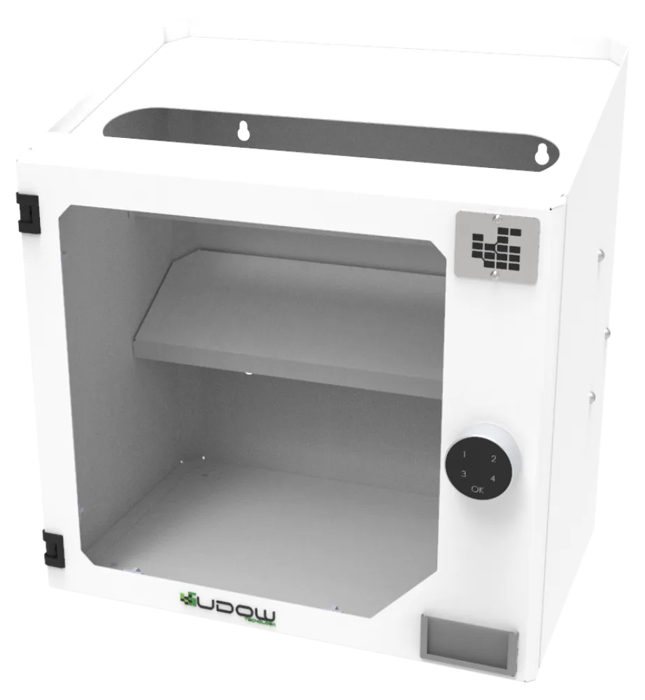 Caixa de devolução segura SRB Safe Return Box 001 da Udow Tecnologia